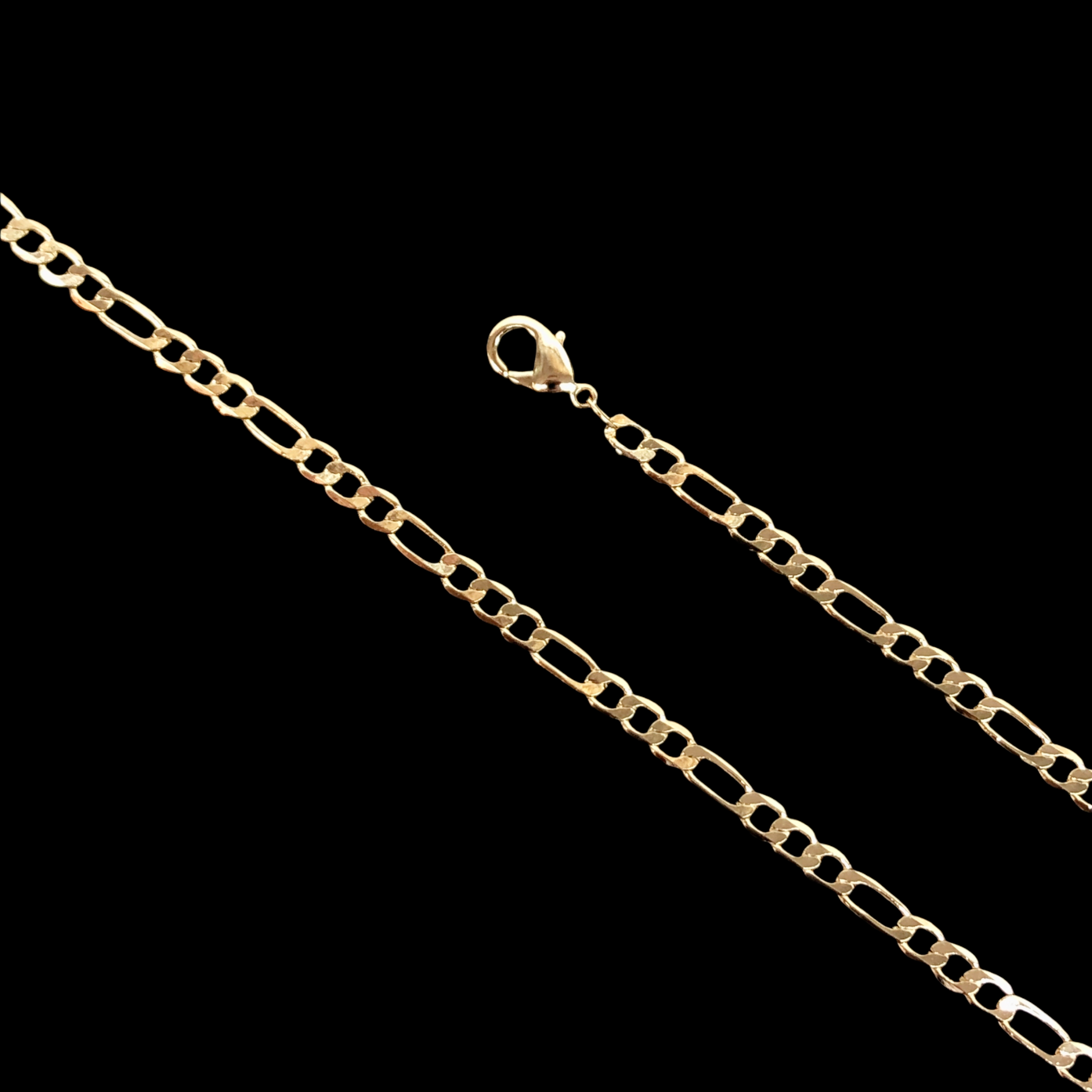 18K Gold Filled 3mm Figaro Chain (Pack of 12)